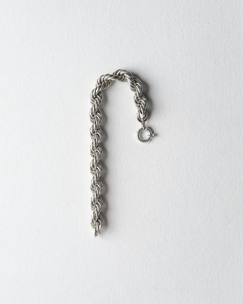 Italian Silver 800 Rope Chain Bracelet