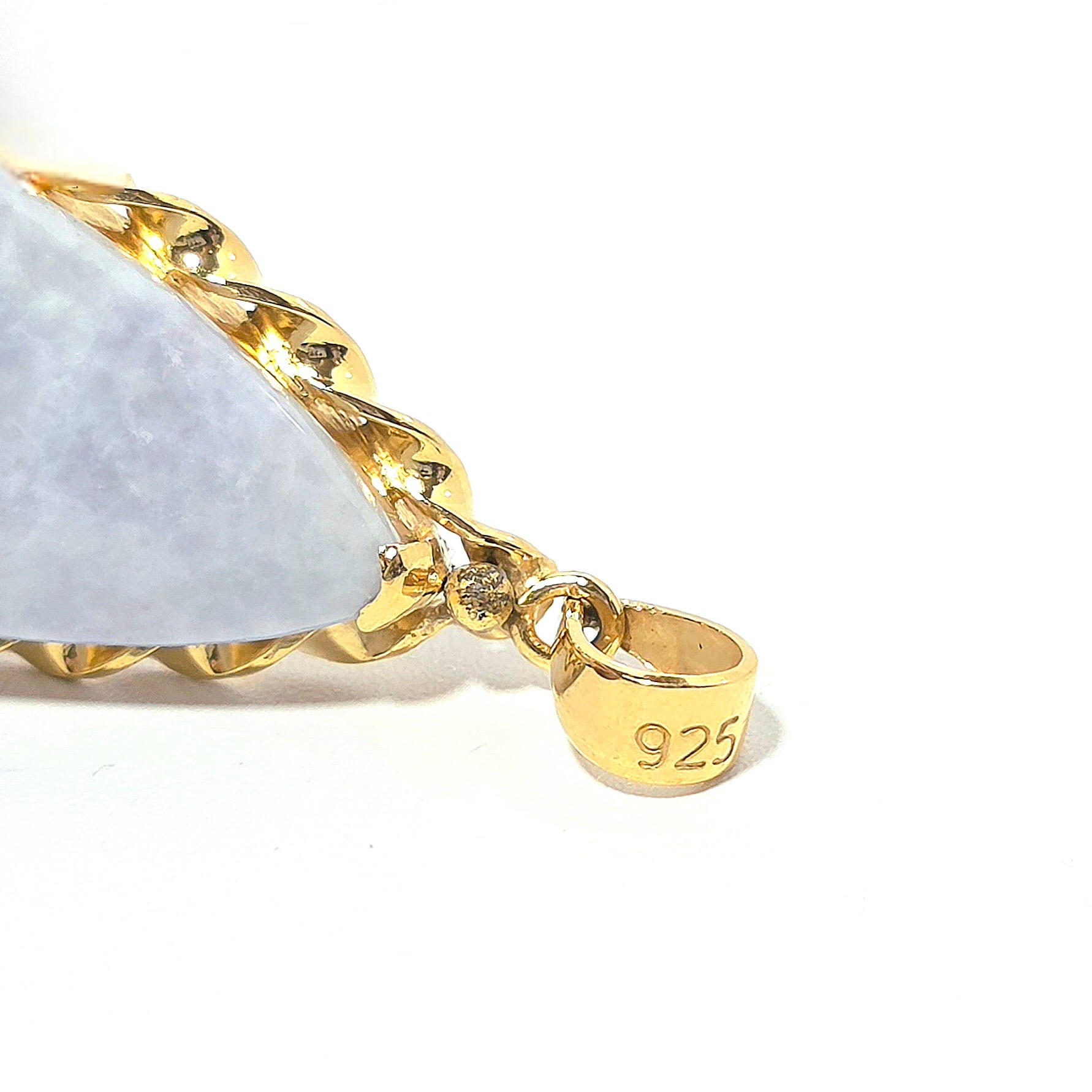 糸魚川翡翠ペンダントトップ:金具(SV925にK18鍍金)付き BPT0607