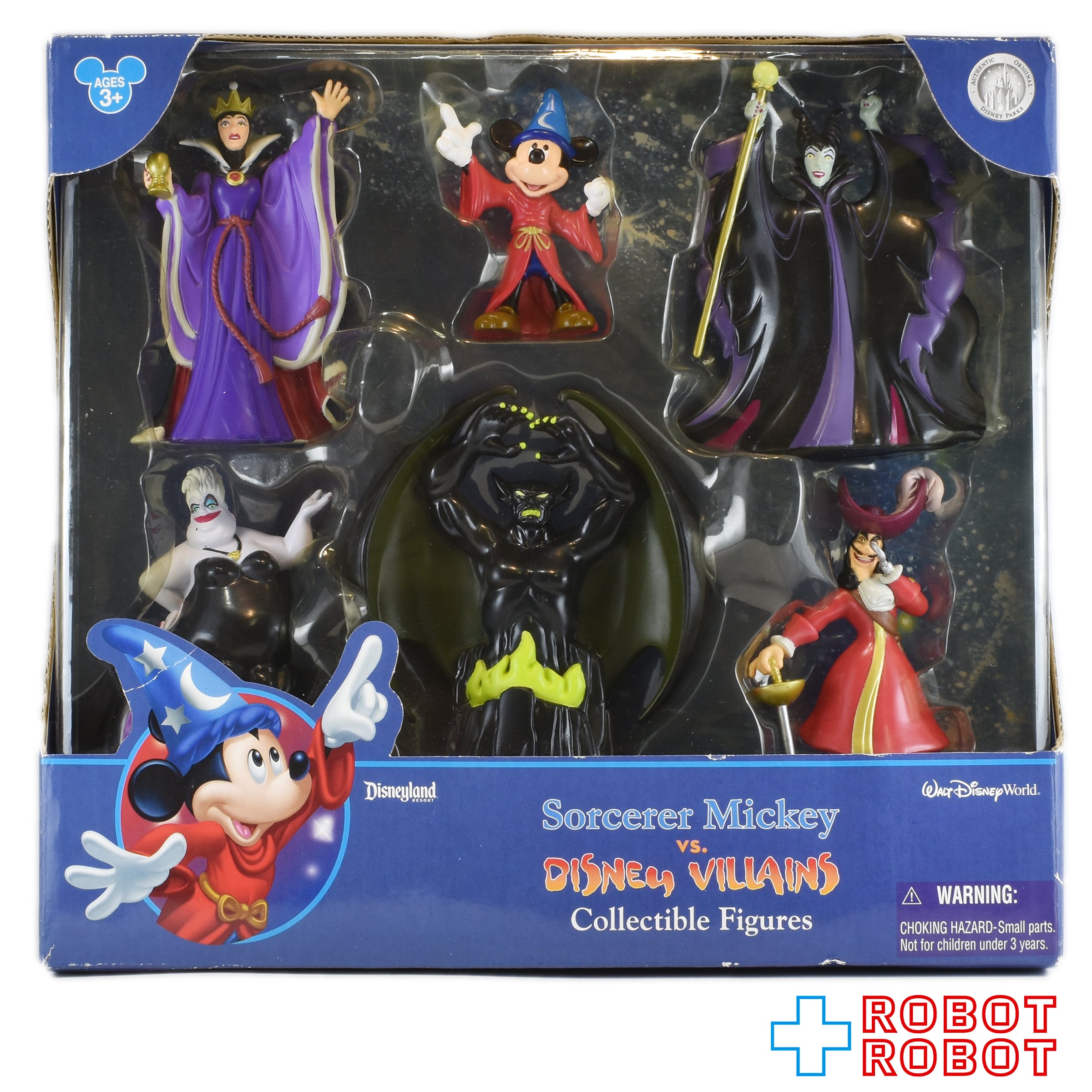 WDW ソーサラーミッキー vs ディズニー ヴィランズ コレクタブル 