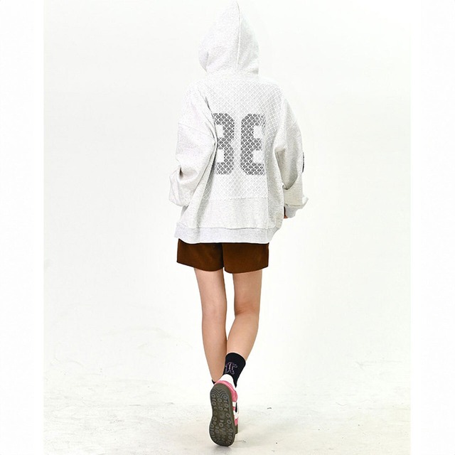 メッシュデザインナンバリングジップフーディ
 2col   R01577