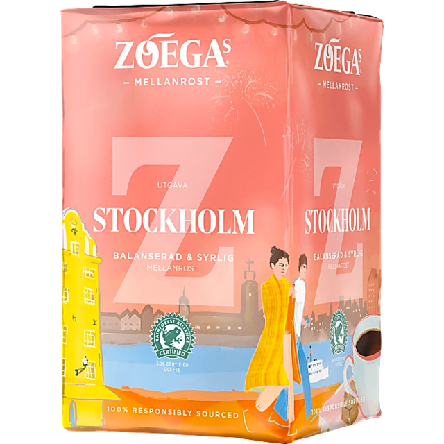 STOCKHOLM（ストックホルム） 450g（コーヒー粉・中煎り）ZOÉGAS