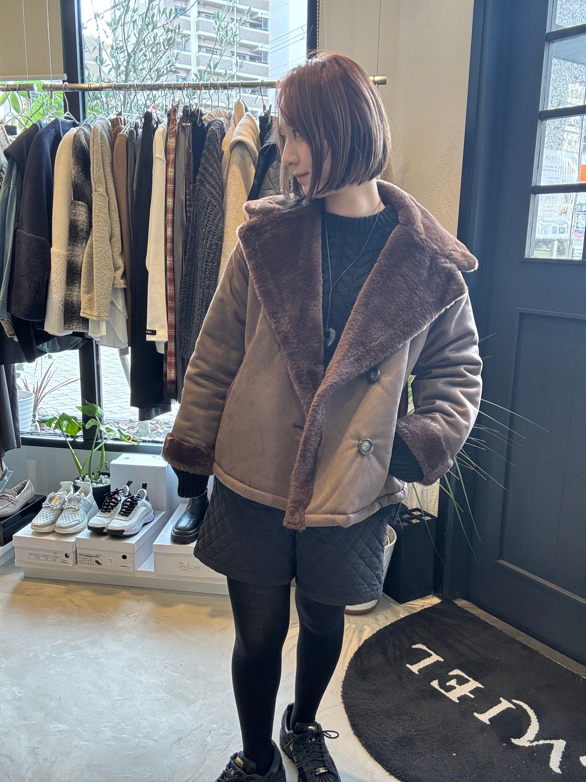 【SELECT】フェイクムートンコート