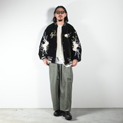 LEH26AW新作Embroidery SKA Reversible Blousonコーディネート2