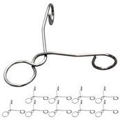 ホーザン(HOZAN) 合格クリップ 誤接続防止 電気工事士試験の時間短縮に 入数10個 ホルダー付 P-926