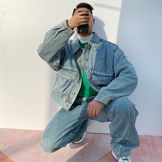 予約販売】メンズ セットアップ メンズ カジュアル 男前 ホワイト