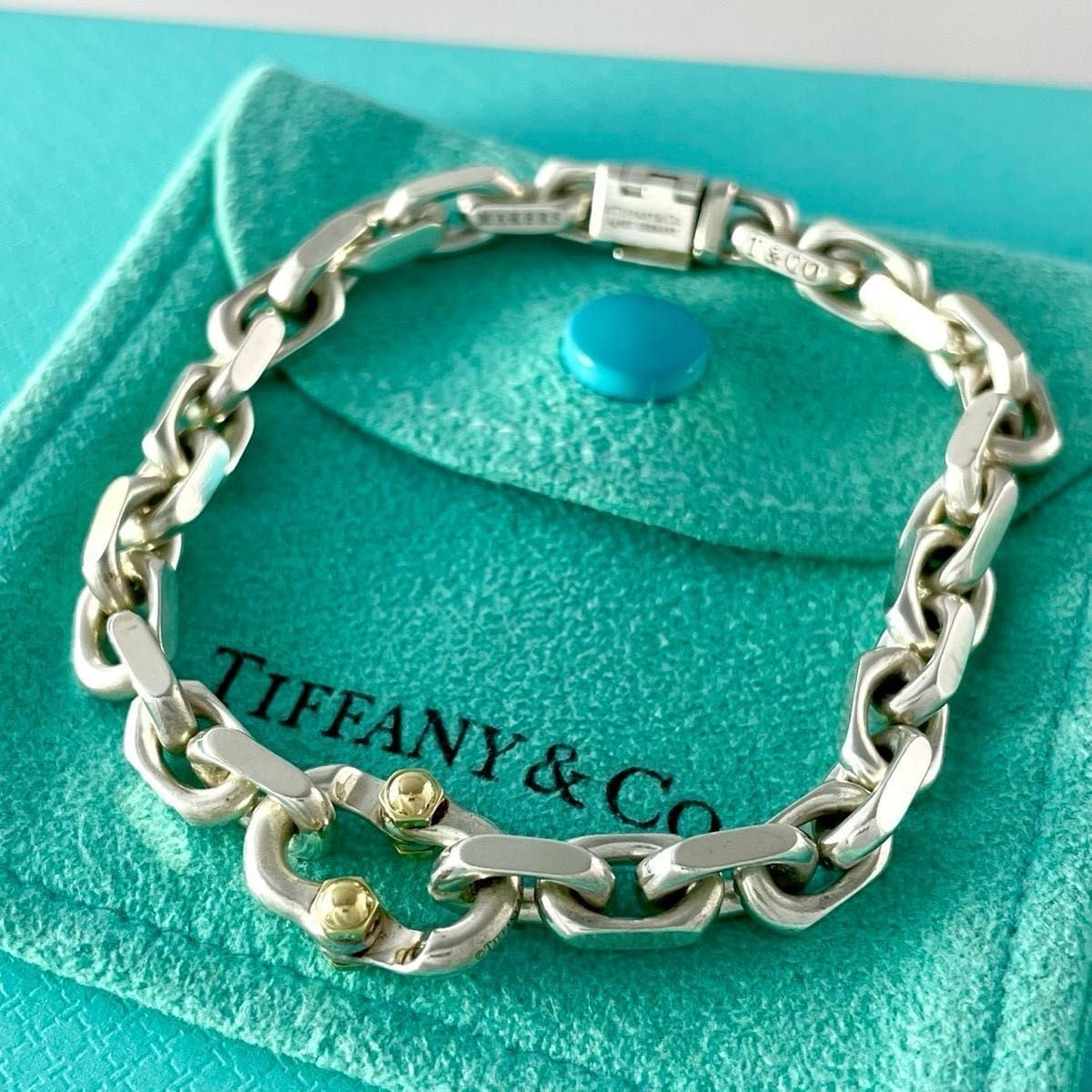 ティファニー メイカーズ ナロー チェーン コンビ ブレスレット AEZ2fe ティファニー メイカーズ ナロー チェーン コンビ ブレスレット AEZ2fe