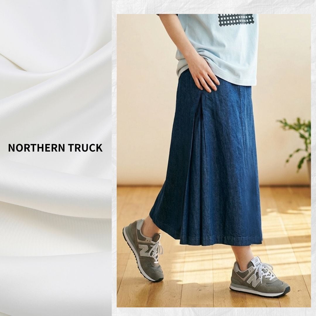 NORTHERN TRUCK/NBBP6111/サイドフレアデニムロングスカート/オール