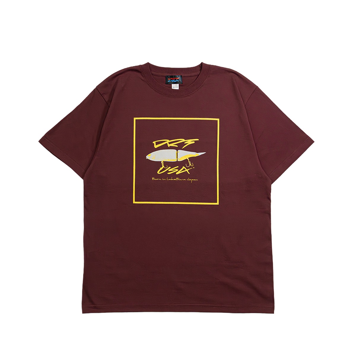 予約販売 / 6月下旬発送】DRT USA T Shirt #Burgundy | modeB Trading