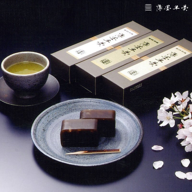 薄墨羊羹 大棹 2本入 | (株)薄墨羊羹 公式オンラインショップ | 江戸