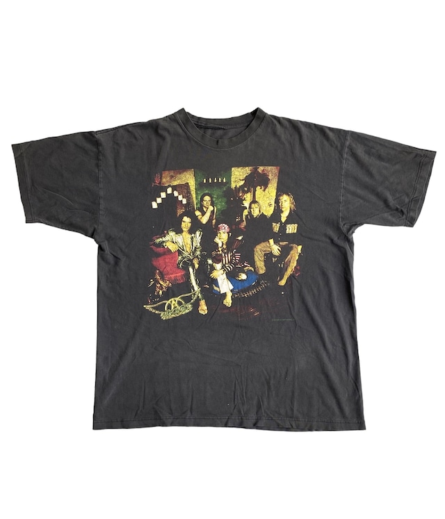 Vintage 90s XL Rock band T-shirt -AEROSMITH-