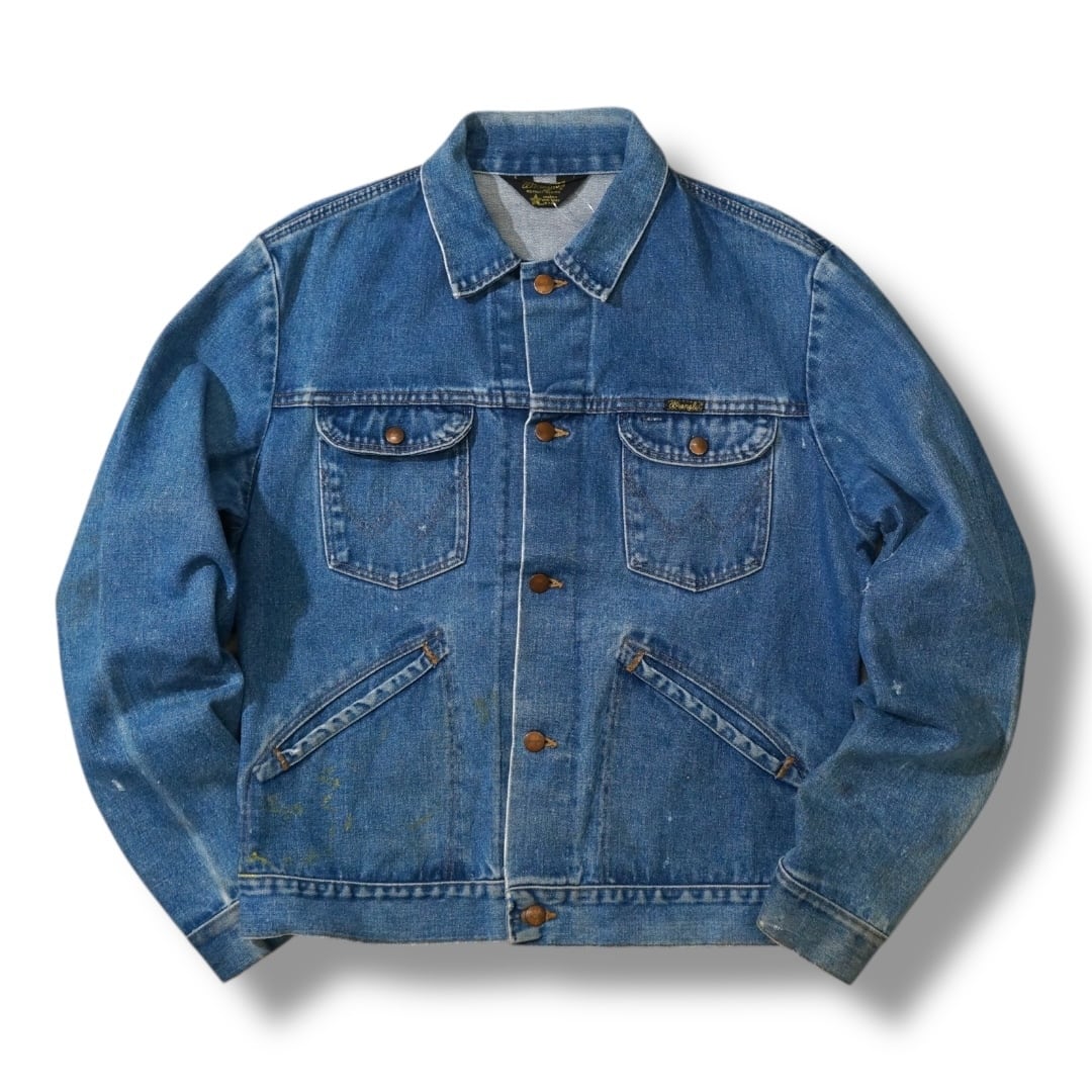 40】Wrangler 74126PW アメリカ製 デニムジャケット DENIM JACKET