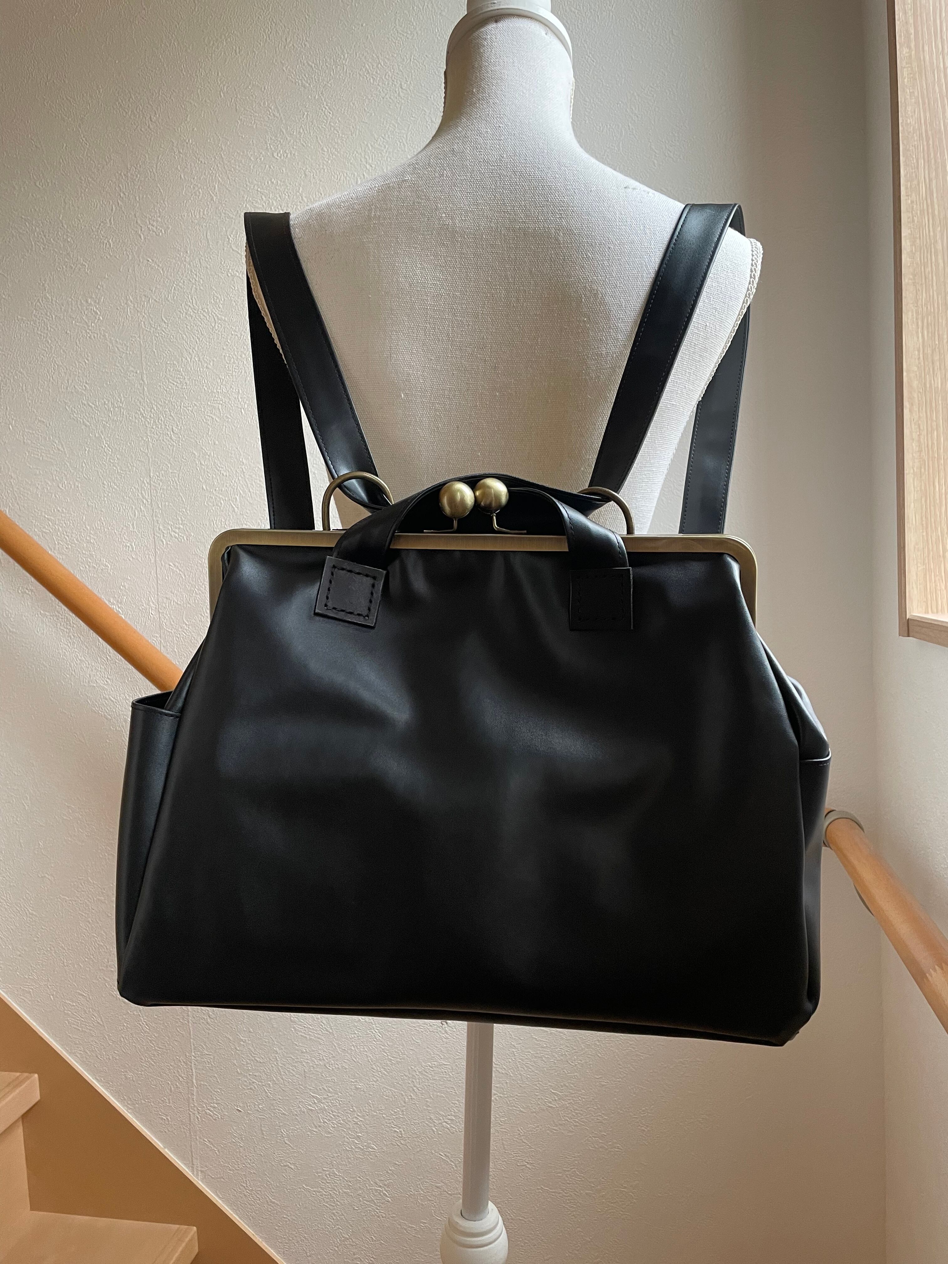 中仕切りがま口付き2wayリュック | Buty House ~kobe~ 