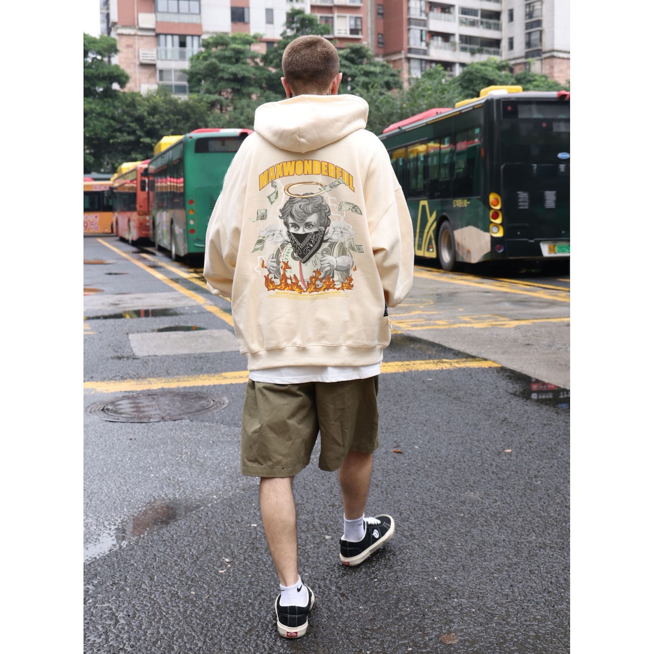 6色展開 裏起毛 マネーエンジェルベイビー パーカー T590