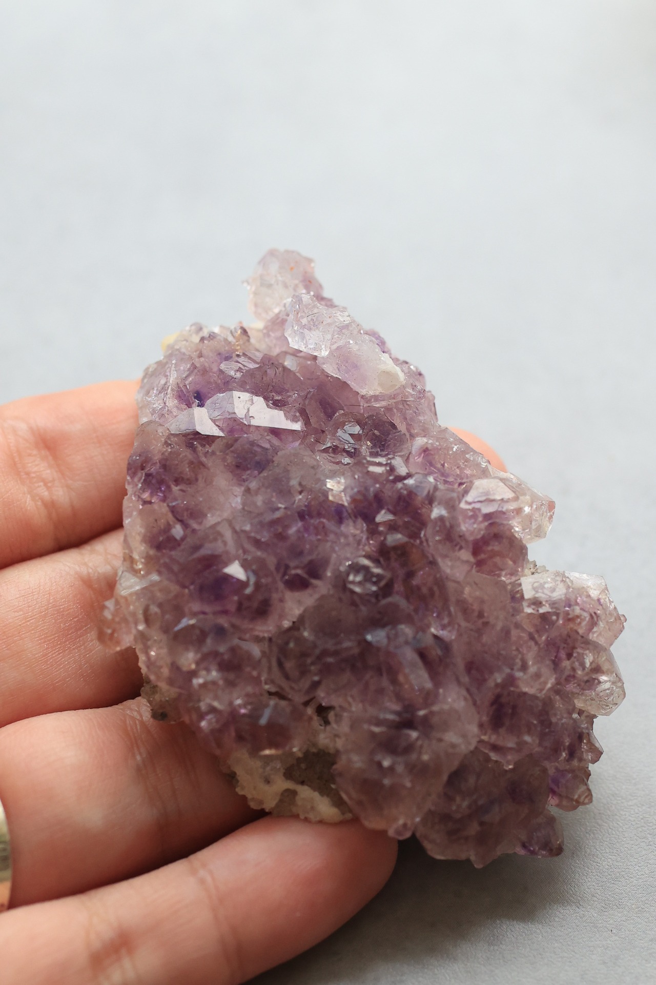カルール産 ルチル イン アメジスト 「想いの花束」| Amethyst  ◇ 天然石・鉱物・パワーストーン・原石 | st00374