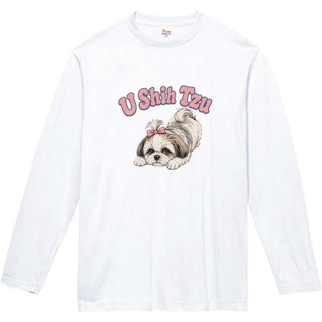 Kids PLAY WITH ME Pink Long Tee White U0077