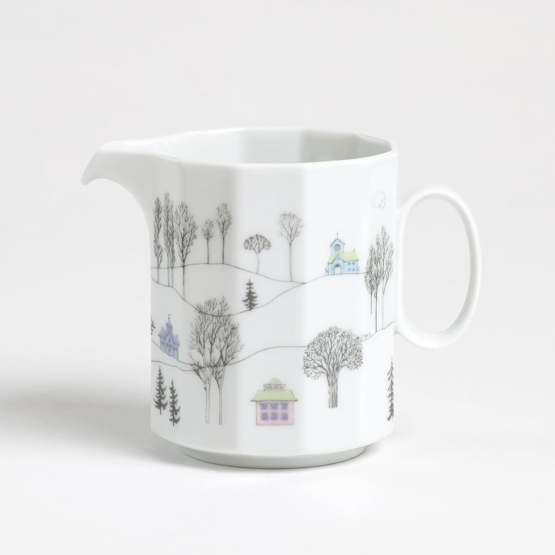 ローゼンタールロマンスホワイトティーポットミルクポットシュガ－ポット