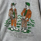 90s USA製 SCREEN STARS ラグランスウェット ハンティング グレー