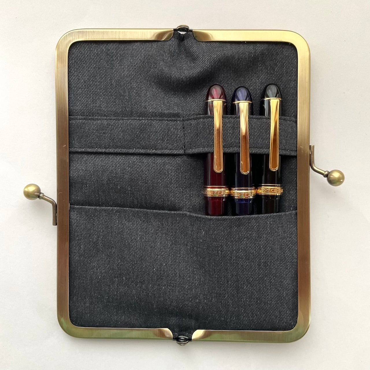 デニム風 ブラック