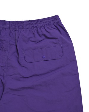 OLD ENGLISH LOGO EMBROIDERED NYLON SHORTS