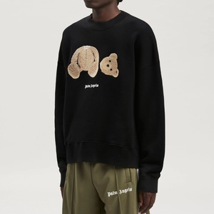Palm AngelsPA BEAR CREWBLACKBROWN