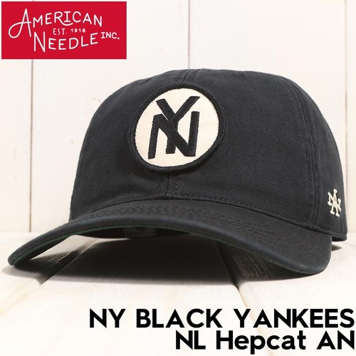AMERICAN NEEDLE アメリカンニードル NY BLACK YANKEES NL Hepcat AN ストラップキャップ 帽子 SMU702A-NBY 日本代理店正規品