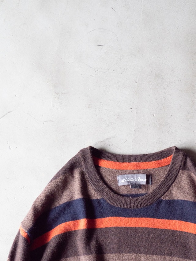 "IZOD LACOSTE" 1980s Cotton V-neck knit