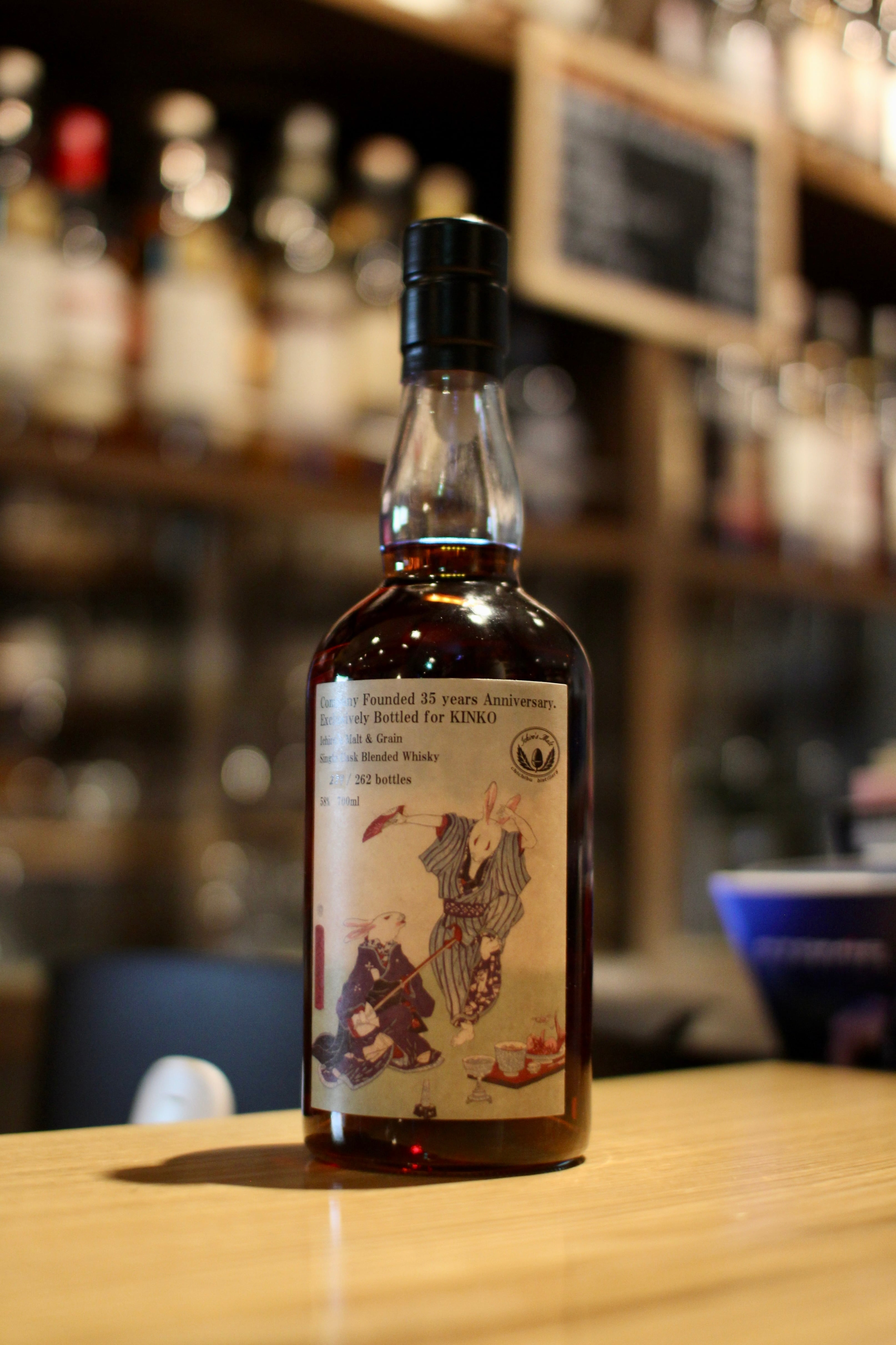 安積蒸溜所×福島屋商店 シングルカスク安積 2020 5年 ミズナラニュー