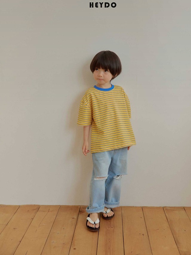 《送料無料》トゥーユーブロークンデニム：kids【HEYDO】※お取り寄せ
