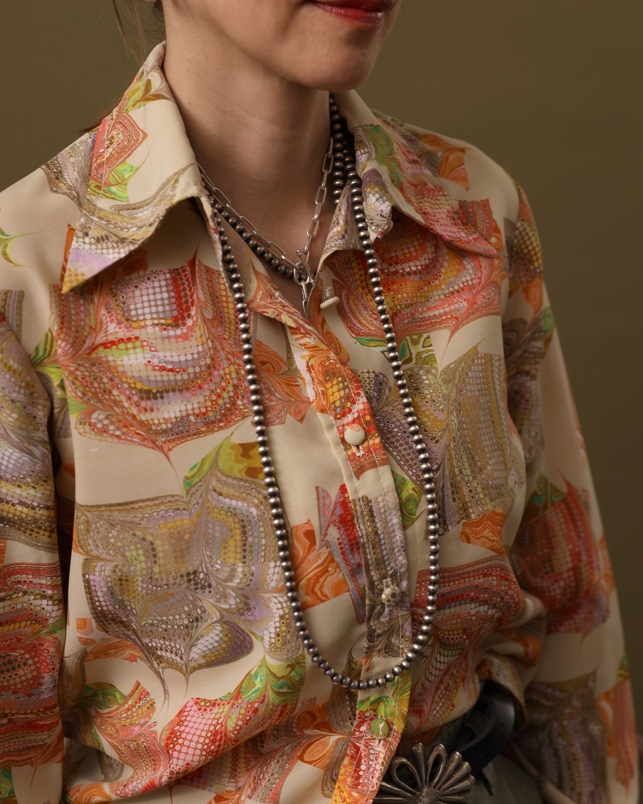 1970's Alice / Printed Shirt