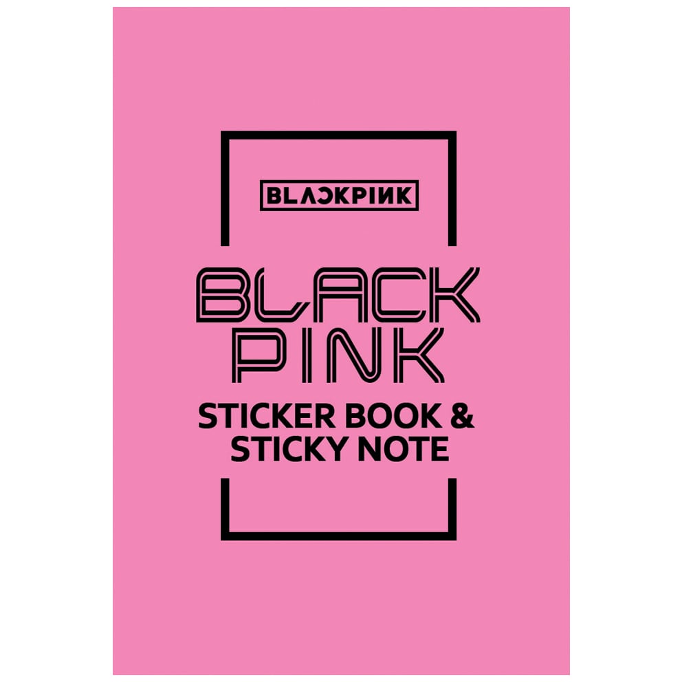 ブラックピンク (BLACKPINK) ステッカー & 粘着メモ紙セット | K-STAR PARK