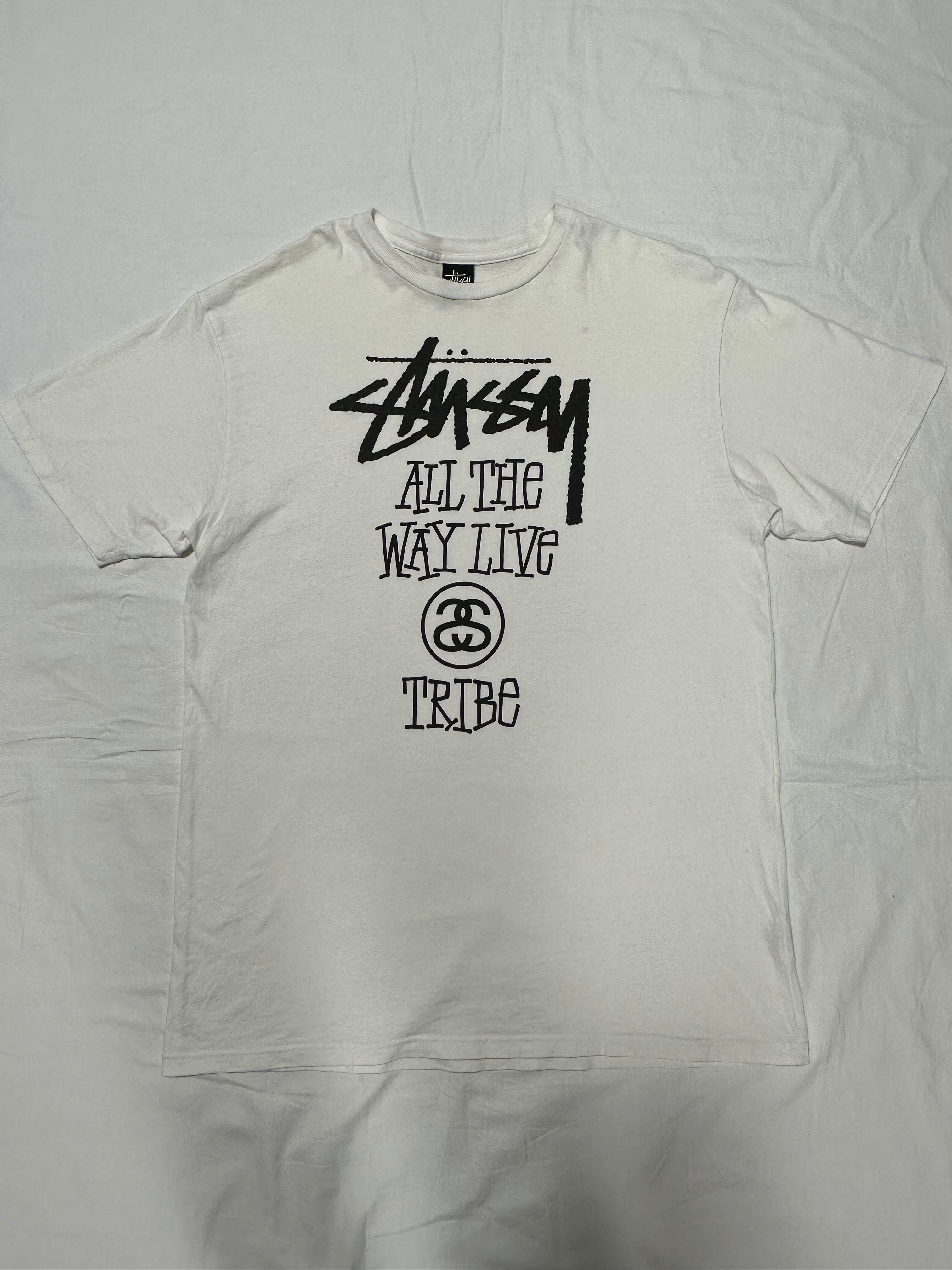 STUSSY ALL THE WAY LIVE TRIBE TEE .XL | Lookin'4