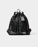 TIGHTBOOTH LOGO MESH KNAPSACK BLACK