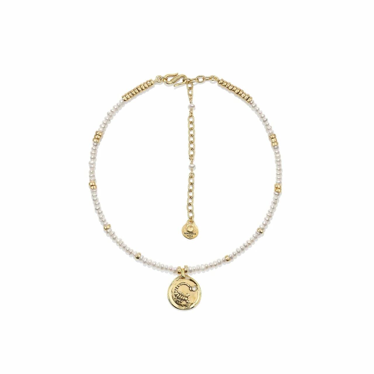 GOOSENS paris Collier de pearls Astro SCORPION/さそり座