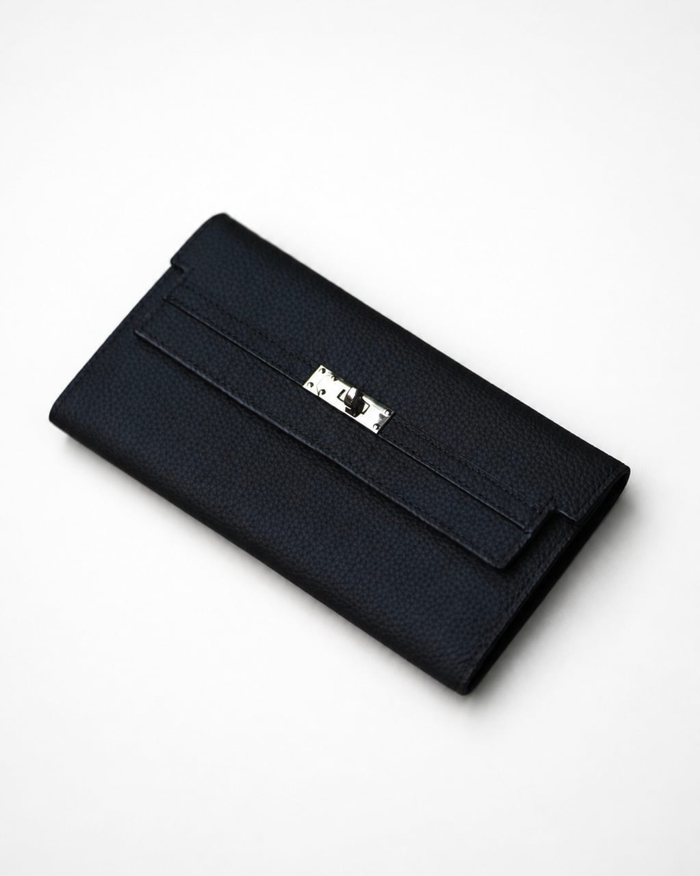 LUXURY LEATHER WALLET 長財布 本革 BLACK【BLB-26005】 | BELINDA