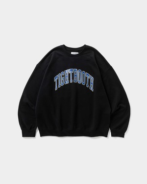 TIGHTBOOTH COLLEGE CREW SWEAT BLACK