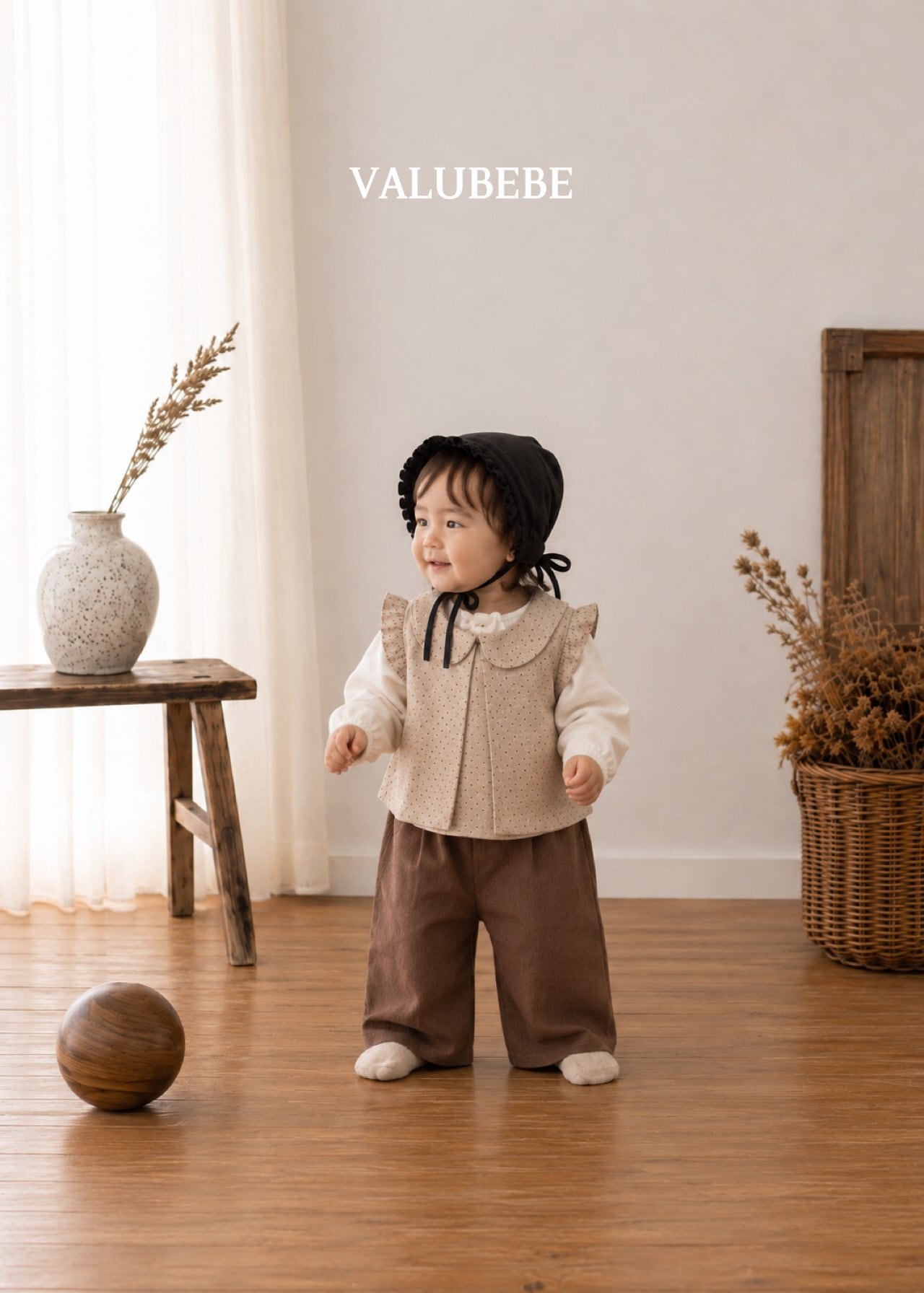送料無料【予約】/ カラフレイヤードベスト /valubebe