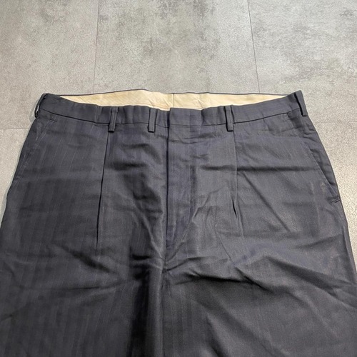 90s balenciaga ブラックスラックス ストライプ 日本製 【W35】 詳細写真6