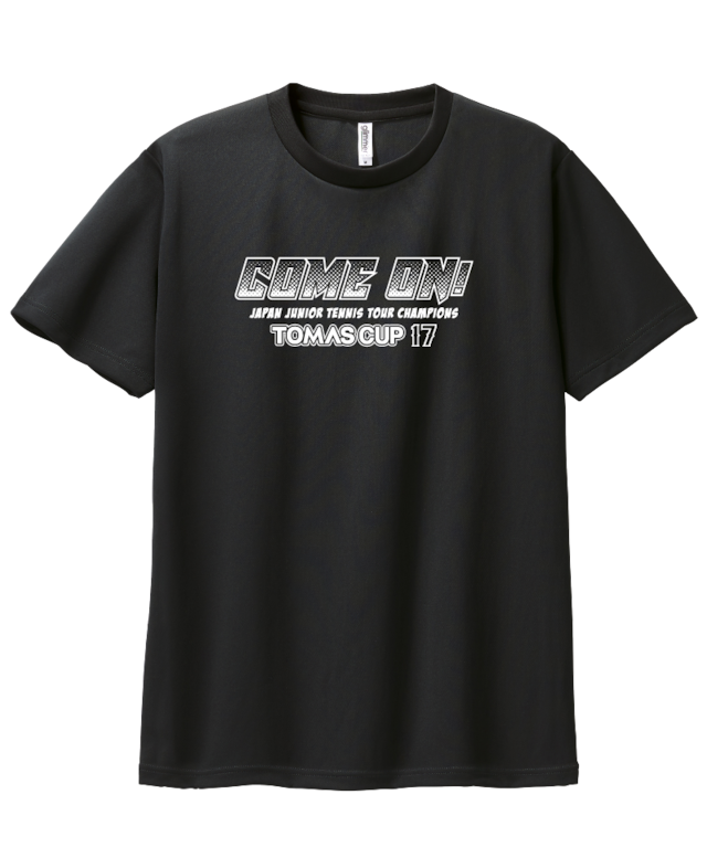 【TOMAS CUP】17th記念Tシャツ（ブラック）