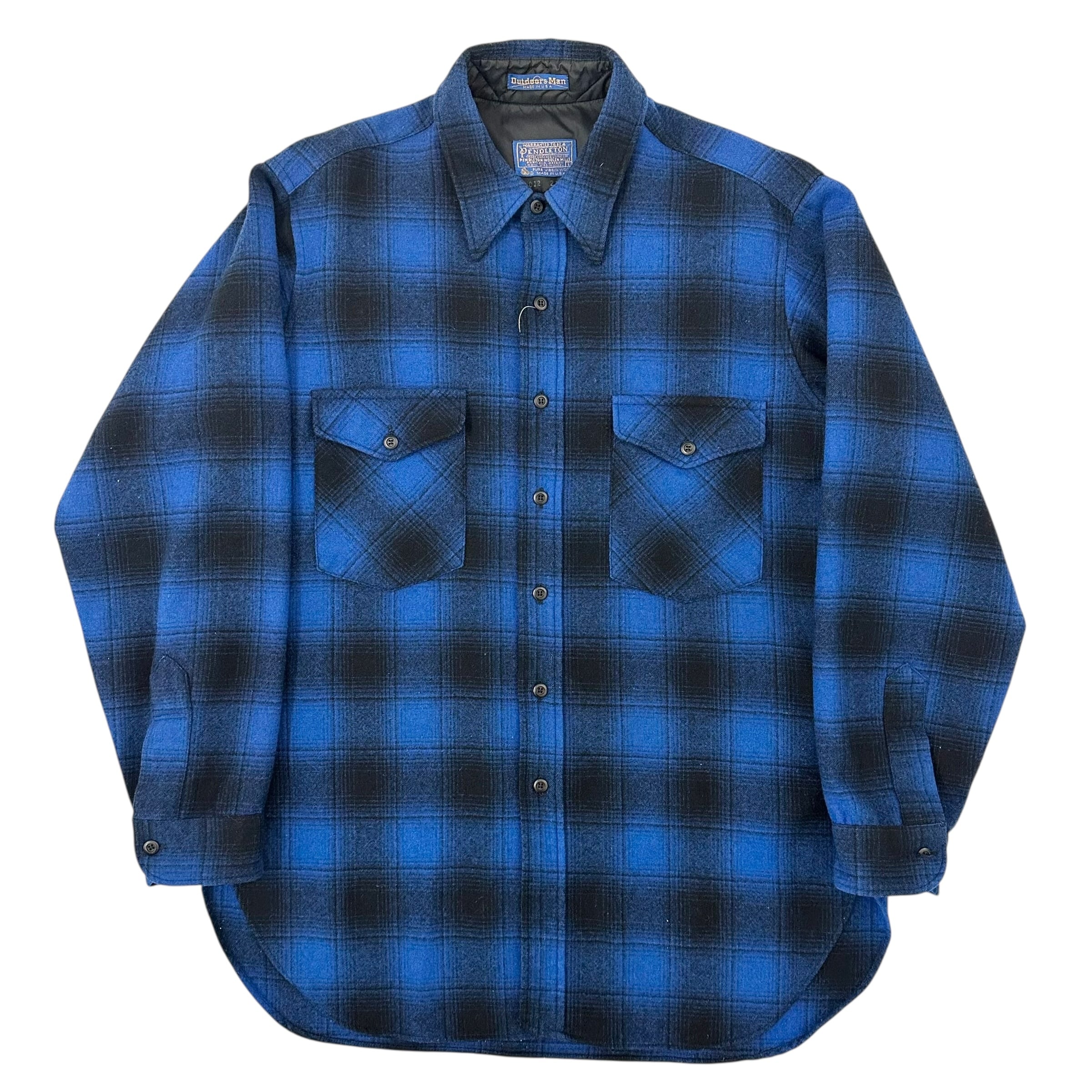70's PENDLETON Shirt 青黒 | BerBerJin Yuhodo