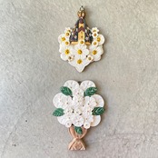 フォークアート OA 壁掛け フラワー&アパレシーダ