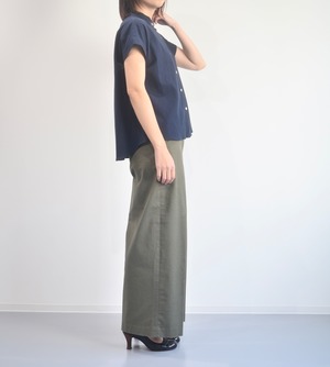 フレアブラウス navy