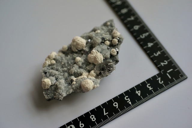 ペルー産クォーツ/フローライト/パイライト/カルサイト Quartz/Fluorite /Pyrite/Calcite