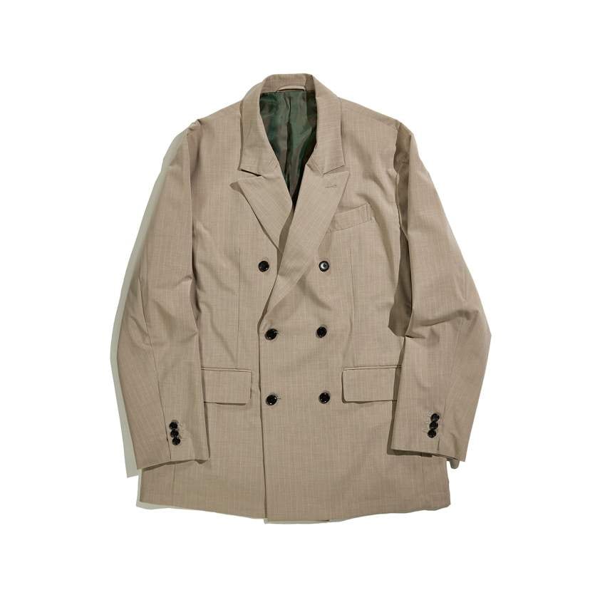 K*O様 IENA ダブルブレストライトビッグジャケット　ベージュ　36サイズ ダブルブレストライトビッグジャケット（テーラードジャケット）｜IENA