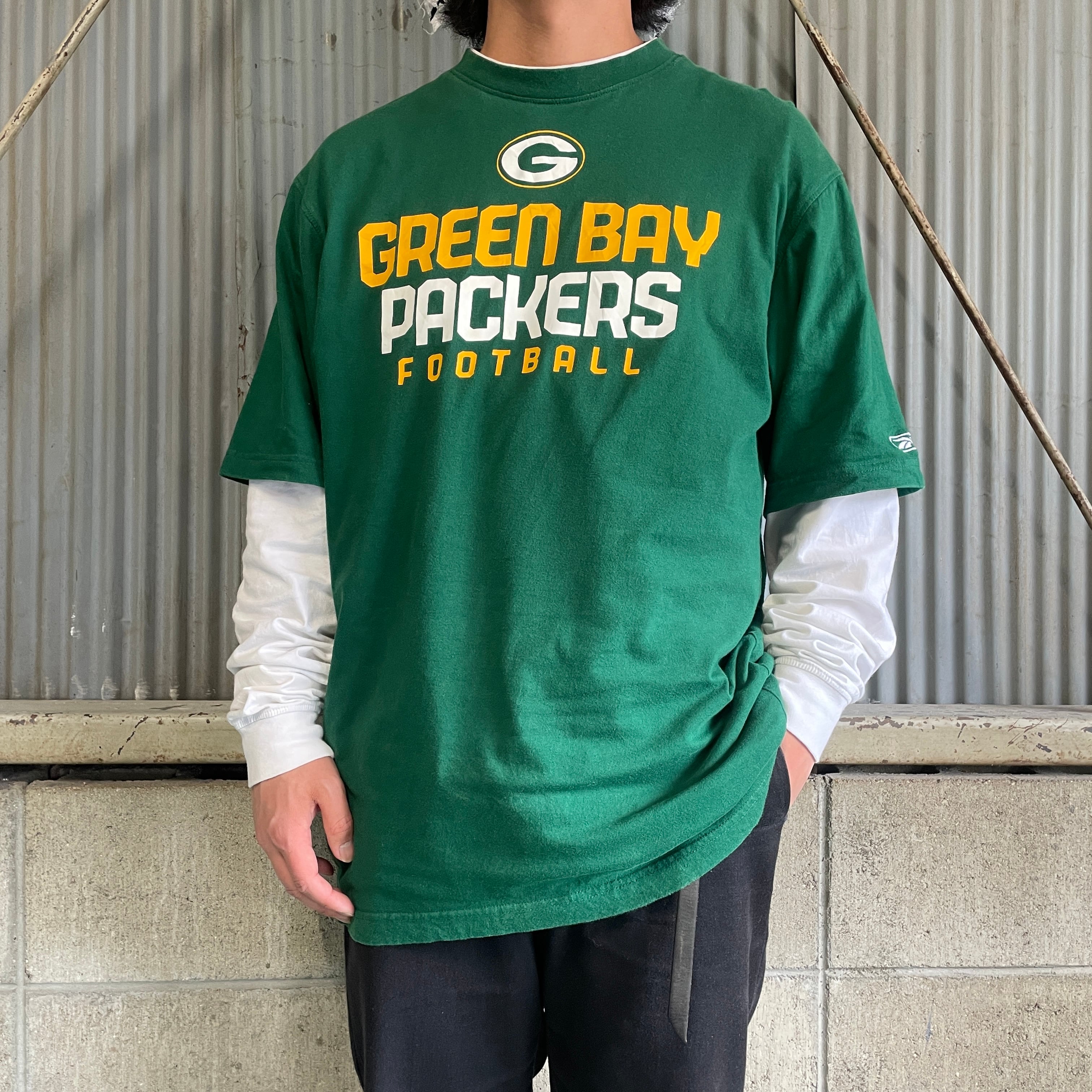 GREEN BAY PACKERS ヘンリーネック Tシャツ XL