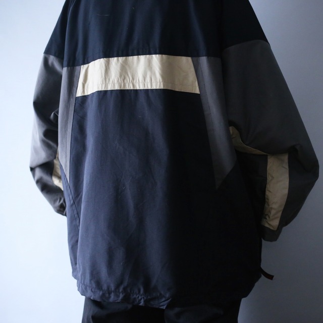 "02 salt lake olympic" good coloring pattern over silhouette mountain jacket