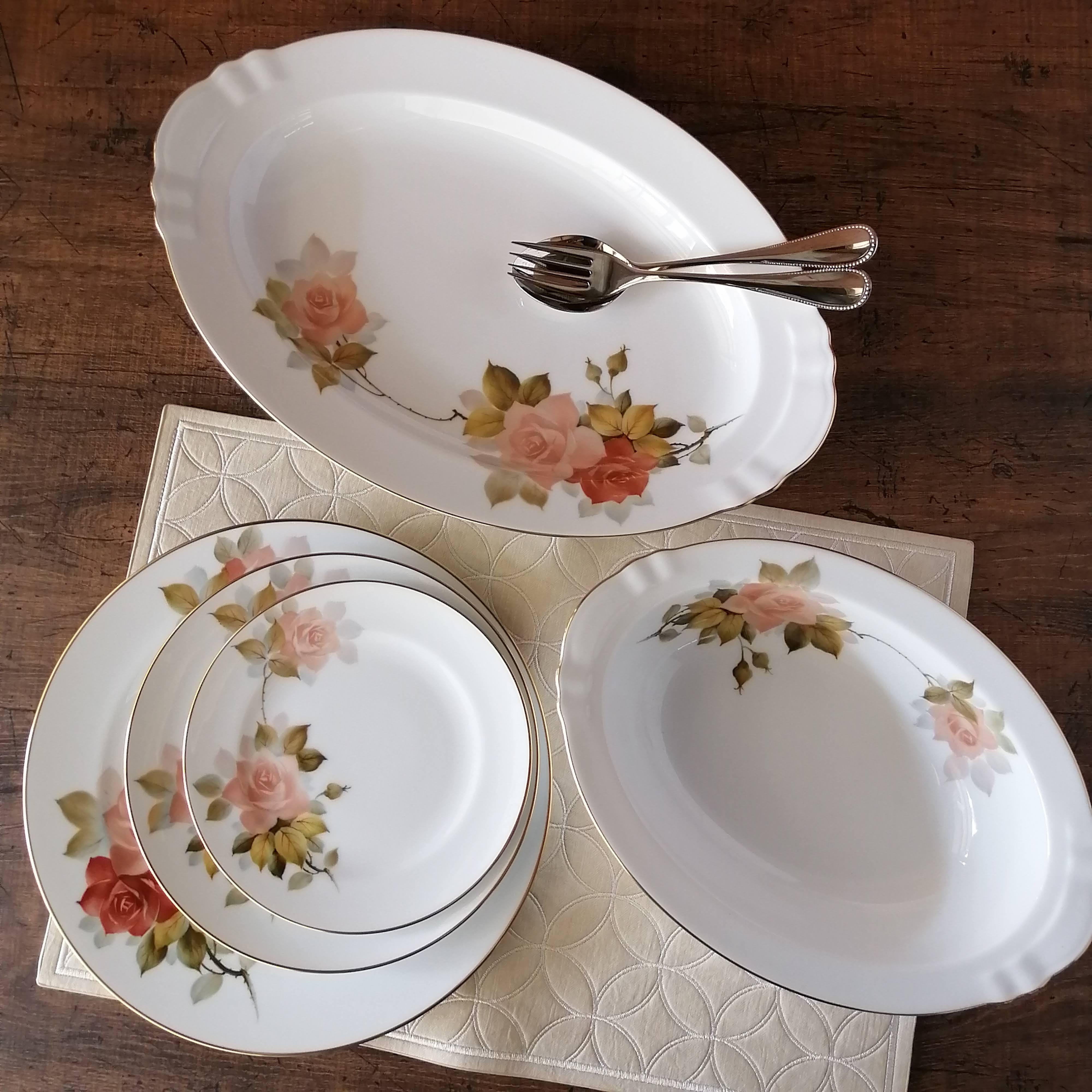 定価27万円 大倉陶園 金彩花果物 大皿 飾り皿プレート 28cm OKURA