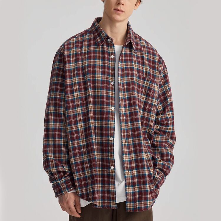 ★BASIC FLANNEL PLAID SHIRT　　　A0684