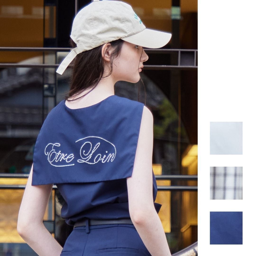 ローズチュールオフショルブラウス / Rose tulle off shoulder blouse