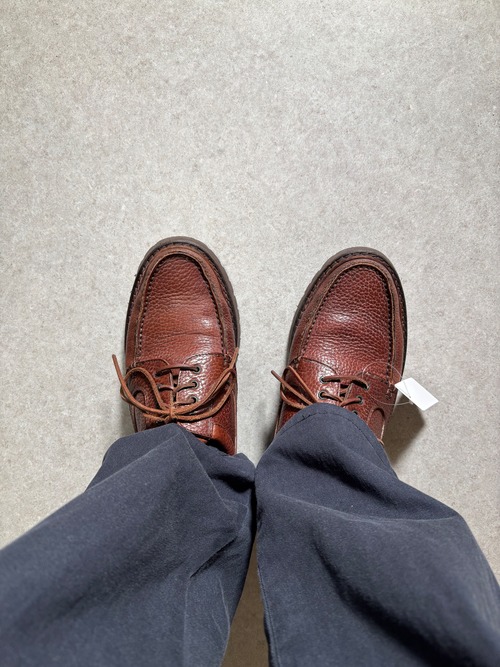 80s~90s BALLY leather shoes 約27.0cm