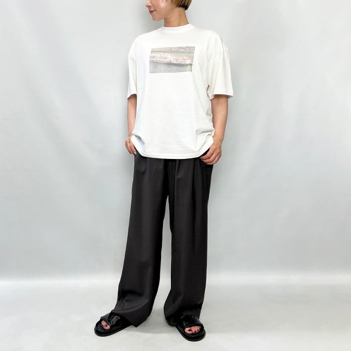 awasa アワサ Takuroh Toyama × awasa photo print t-shirts aws6